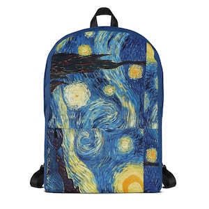 Van Gogh Inspired Starry Night Backpack
