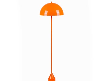 Radii Orange Floor Lamp