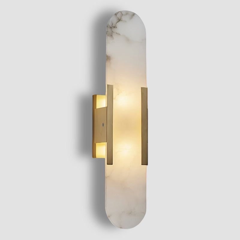 Marble Antique Gold Wall Sconce - Etsy