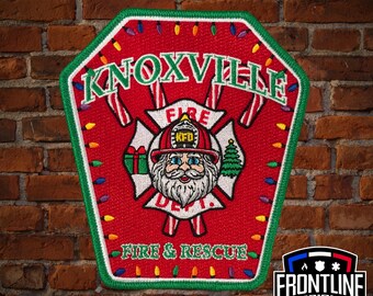 Knoxville, Iowa Fire Department Christmas Patch