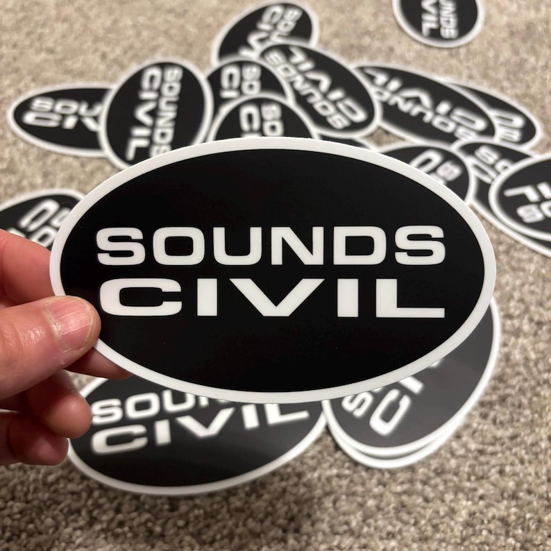 Click Sound Sticker Sounds Civil Sticker - Etsy