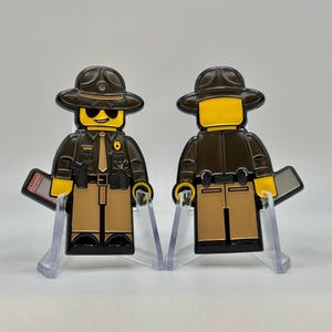 Blocky State Trooper Coin