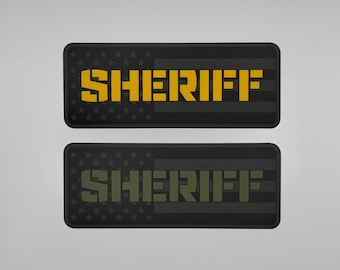 Sheriff Vinyl Sticker