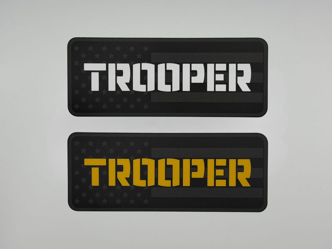 Trooper Vinyl Sticker - Etsy
