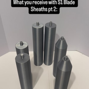 Attack on Titan Cosplay – Anti Titan Blade Sheaths, 3D Printed image 4