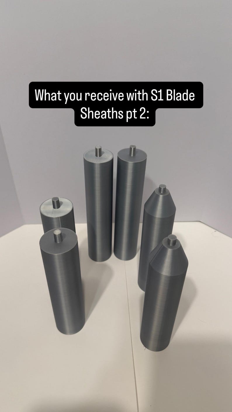 Attack on Titan Cosplay – Anti Titan Blade Sheaths, 3D Printed image 4