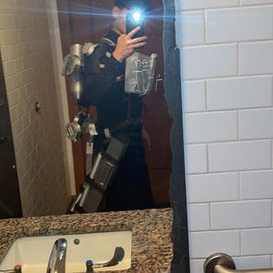 This listing only includes blade sheaths. Photo shows example of full kit - backpiece, blades and blade handles sold separately