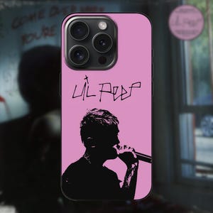 Lil Peep - Pink Mic / Soft iPhone Case / Made in Netherlands