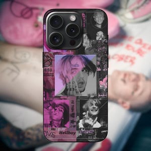 Lil Peep -  Wallpapers / Soft iPhone Case / Made in Netherlands