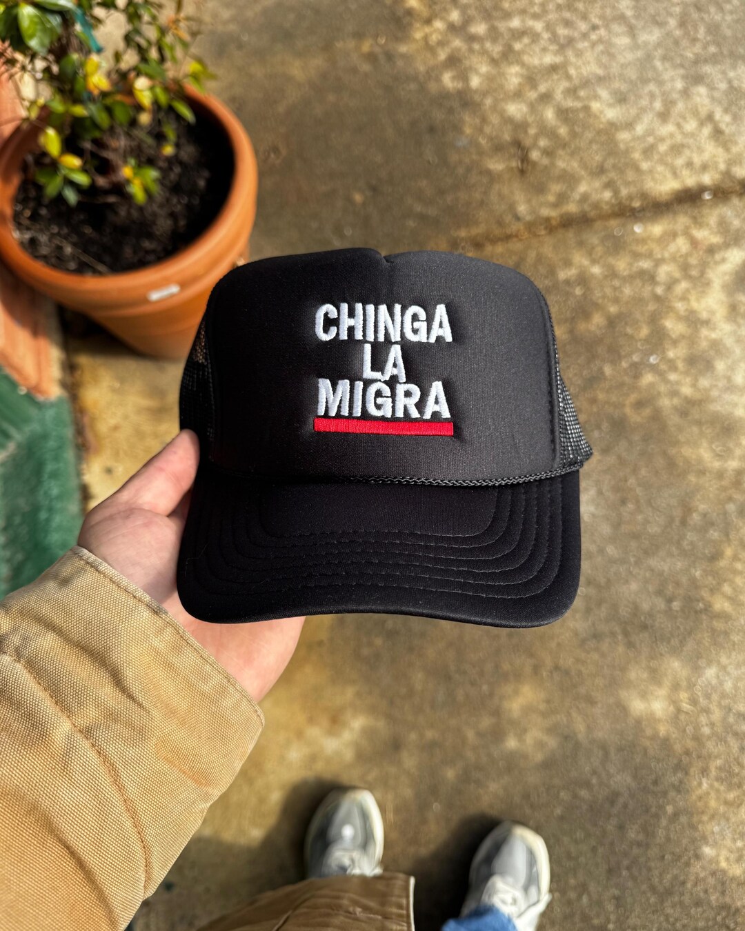 CHINGA LA MIGRA (charity Hat) - Etsy