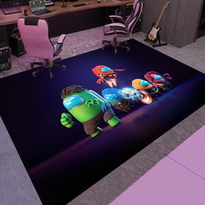 Video Game Rug,Game Rug,Gaming Rug,Gamer Rug,Colorful Rug,Play Room Rug,Game Decor,Custom Rug,Popular Rug,E-Sport Rug,Area Rug,Gaming Gifts