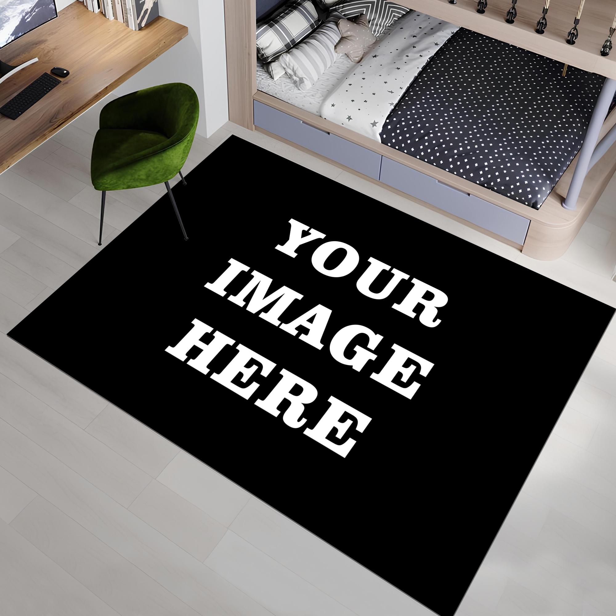Print Photo Rug Custom Photo Rug | Personalized Image Carpet | Your Design Area Mat ...
