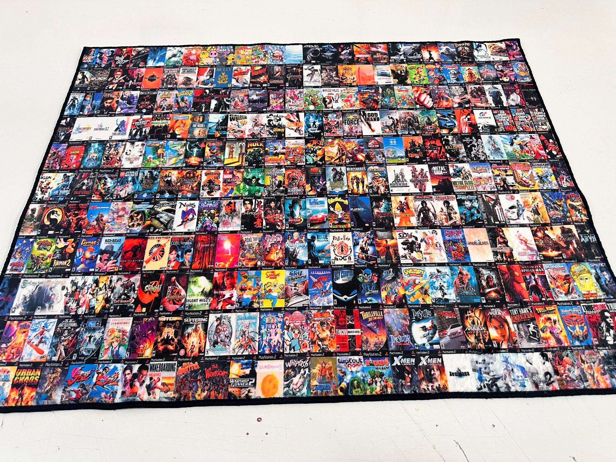 Retro Games Rug,video Game Rug,gaming Rug,gamer Rug,colorful Rug,game ...