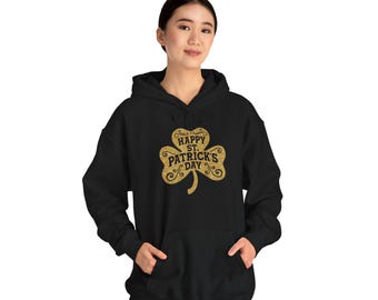 Sweat à capuche Saint Patricks Day, sweat à capuche pour la Saint-Patrick, sweat à capuche pour la Saint-Patrick, sweat à capuche confortable pour la Saint-Patrick, sweat à capuche pour la Saint-Patrick