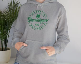 Sweat à capuche Saint Patricks Day huit, sweat à capuche pour la Saint-Patrick, sweat à capuche pour la Saint-Patrick, sweat à capuche confortable Saint Patrick, sweat à capuche pour la Saint-Patrick