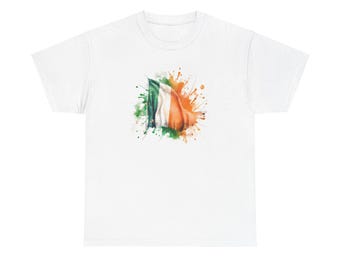 Ireland flag style five tee shirt, Ireland shirt, Gaelic, Irish Woman Gift, St Patrick, Ireland Gift, Irish Man Gift, Irish Christmas Gift