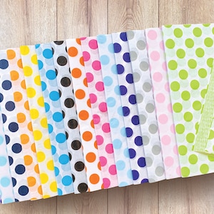 Carta velina regalo a pois 15"x20"