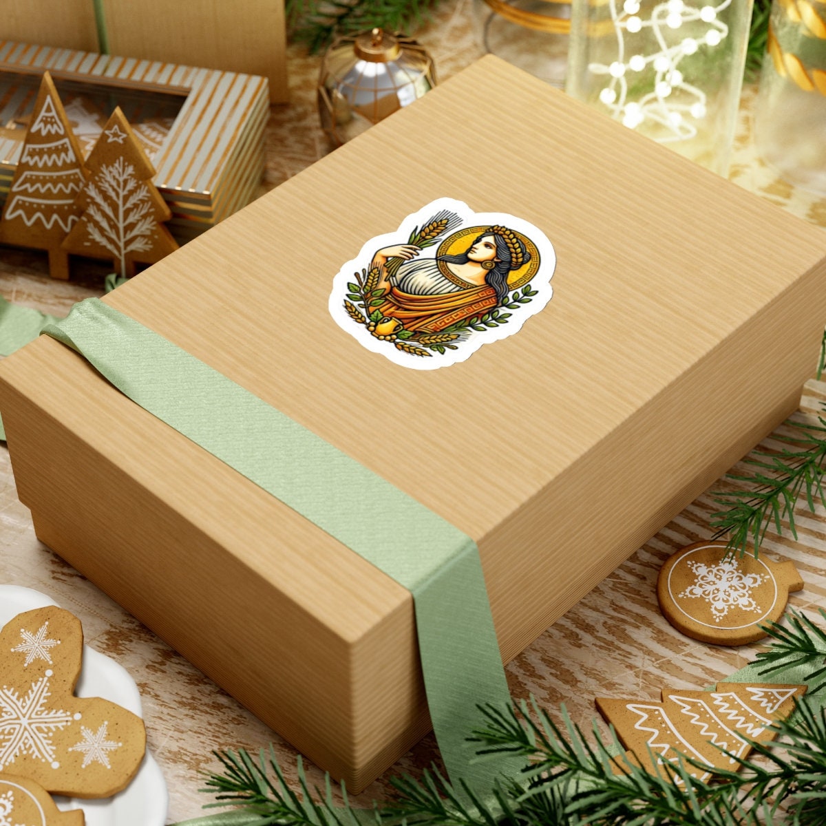 Greek Goddess Demeter Sticker Goddess of Harvest and Agriculture Gift ...