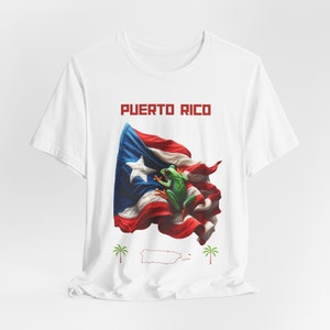 Puerto Rico Shirt - Coqui Frog Graphic - Island Pride Unisex Top
