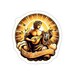 Greek Mythological God - Greek God Apollo Sticker - Sun God ...