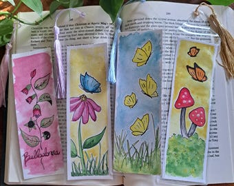 Hand painted bookmark