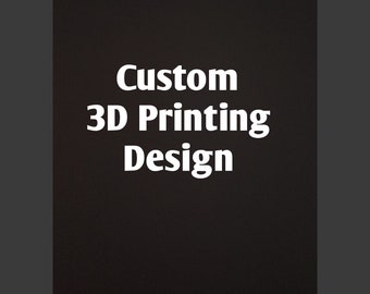 Może przedstawiać: Czarny ekran z tekstem "Custom 3D Printing Design" w kolorze białym. Ekran jest otoczony szarym obramowaniem z ikonami: skrzynki narzędziowej, pędzla, gwiazdki, dokumentu i litery T.