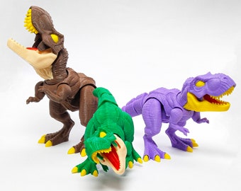 T-Rex articulado flexible