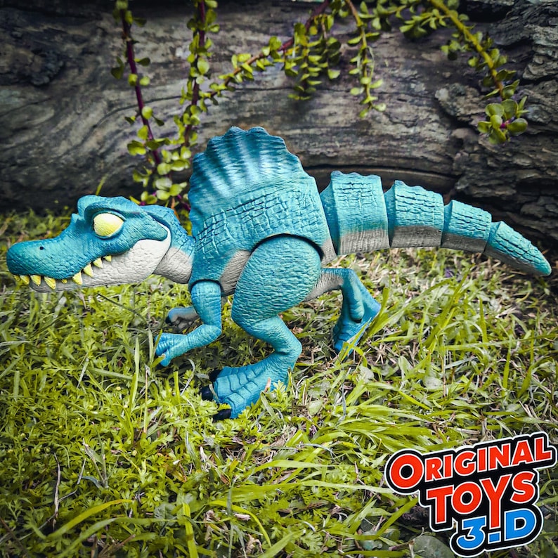 FLEXI DINO SPINOSAURUS 3d Print File Etsy Australia