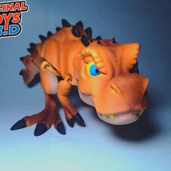 FLEXI DINO REX print-in-place