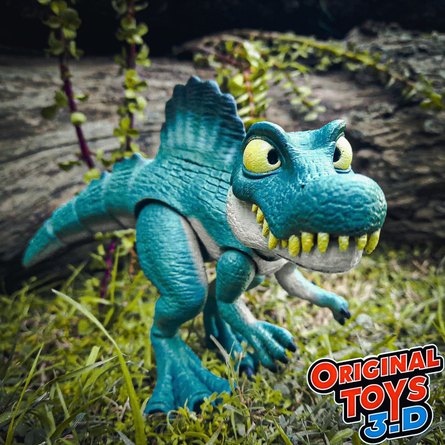 FLEXI DINO SPINOSAURUS 3d Print File - Etsy