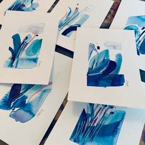 Piccoli formati: serie “Les Délicates”, blu viola
