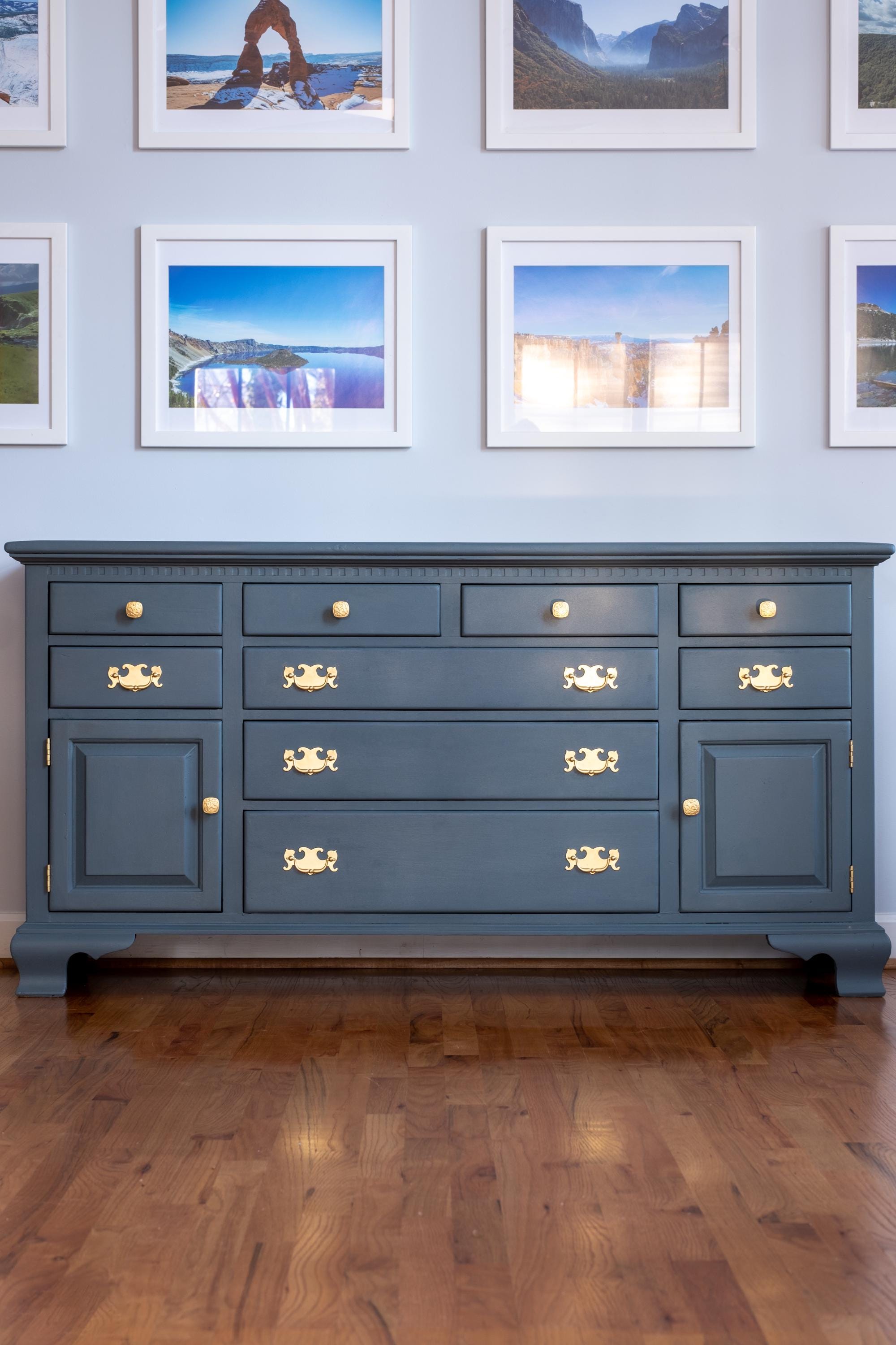 牛の絵 ETHAN ALLEN アンティーク風 ビンテージ Vintage 1776-1976