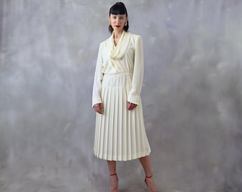 white christmas dresses TAFFETA SILK LINED MAXI DRESS IN CREAM | CULT MIA
