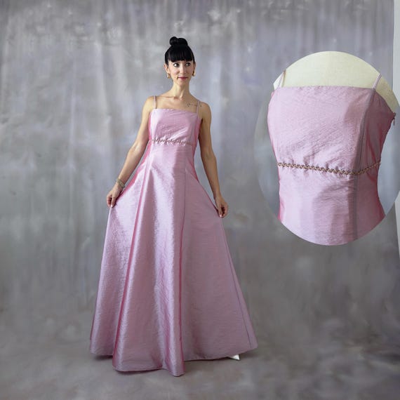 90s princess dress Santarelli Lavender Evening Gown: Taffeta - M hannah b dress bachelorette