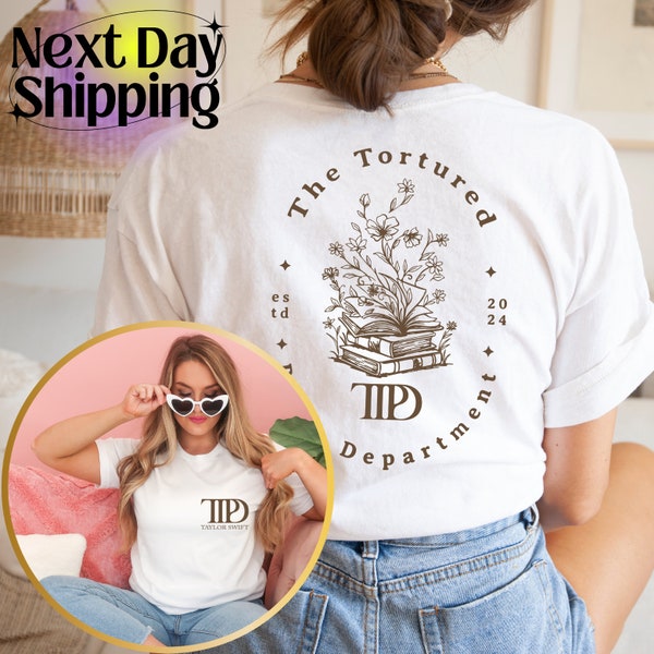 Vintage TTPD Shirt, TS New Album 19/4 Shirt, Gift for Music Fan, The Tortured Poets Department T Shirt. Swiftie Tee, Love and Poetry