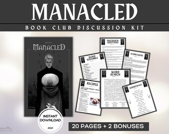 Manacled Book Club Guide Book Club Games Discussion Questions SenLinYu BookTok Bookstagram Fantasy Romance  Romantasy Fan Fiction