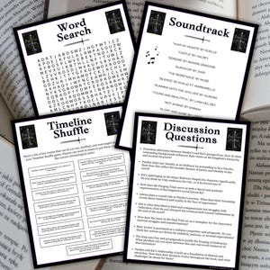 Powerless Book Club Guide Book Club Games Discussion Questions Lauren Roberts  BookTok Bookstagram Fantasy Romance Reading Group Romantasy