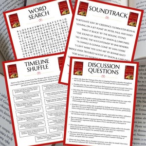 The Women Book Club Guide Book Club Games Book Discussion Questions Kristin Hannah Book Club Kit Reading Activities Historical Fiction Novel