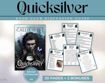 Quicksilver Book Club Guide Buchclub Spiele Diskussion Fragen Callie Hart BookTok Bookstagram Fantasy Romanze Lesegruppe Romantasy