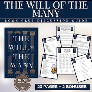 The Will of the Many Book Club Guide Book Club Games Discussion Questions James Islington BookTok Bookstagram Fantasy Mystery Dark Academia
