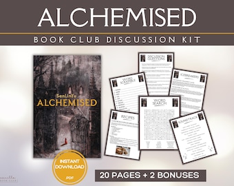 Alchemized Book Club Anleitung Buch Club Spiele Diskussion Fragen SenLinYu BookTok Bookstagram Fantasy Romantik Romantasy Book Club Kit