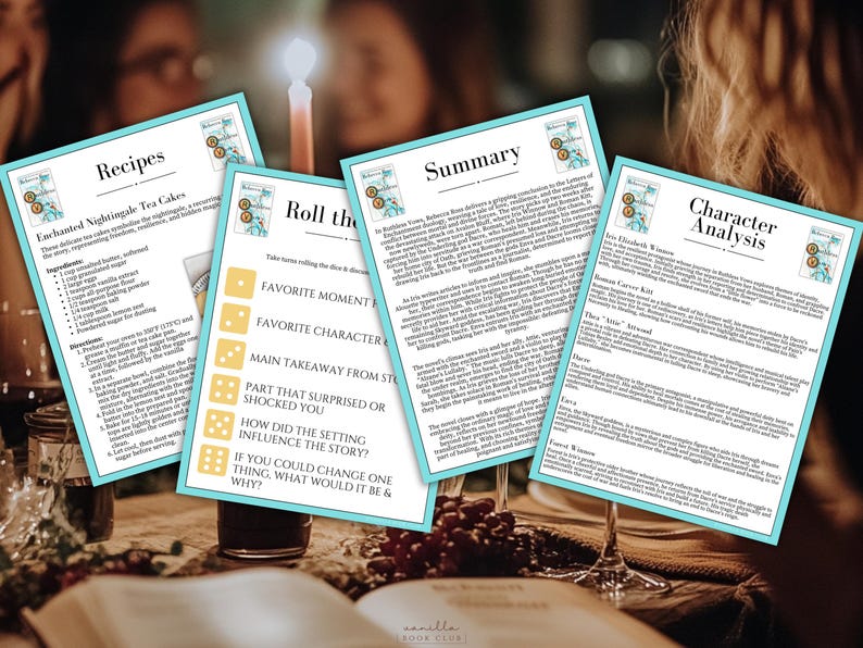 Ruthless Vows Book Club Guide Book Club Games Discussion Questions Rebecca Ross BookTok Bookstagram Fantasy Romance Reading Group Romantasy