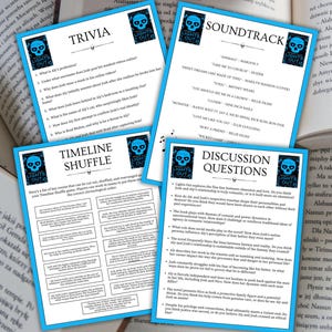 Lights Out Book Club Guide Book Club Games Book Discussion Questions Navessa Allen Book Club Kit Activity Dark Gothic Romance Fiction Novel image 5