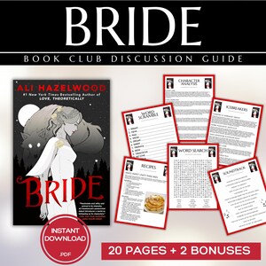 Bride Book Club Guide Book Club Games Discussion Questions Ali Hazelwood BookTok Bookstagram Fantasy Romance Reading Group Romantasy