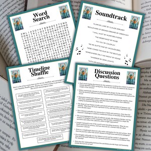 The Book of Lost Names Book Club Guide Book Club Games Book Discussion Questions Kristin Harmel Book Club Kit Activity Historical Fiction