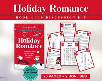 the christmas dress book club questions Holiday Romance Guide Book Club Games Book Discussion Catherine Walsh Book Club Kit Activity Romance KENSINGTON