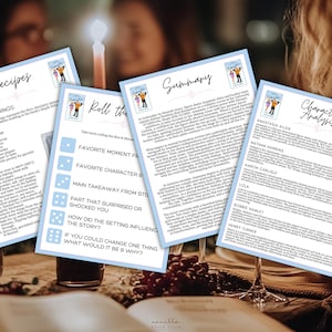 Icebreaker Book Club Guide Book Club Games Book Discussion Questions Hannah Grace BookTok Bookstagram Spicy Romance Novel Reading Group