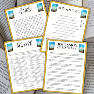 The Paris Daughter Book Club Guide Book Club Games Book Discussion Questions Kristin Harmel Book Club Kit Activity Historical Fiction
