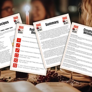 We Solve Murders Club Book Club Guide Book Club Games Book Discussion Questions Richard Osman Book Club Psychological Thriller Mystery