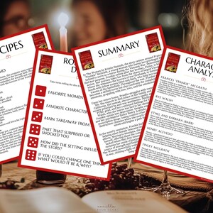 The Women Book Club Guide Book Club Games Book Discussion Questions Kristin Hannah Book Club Kit Reading Activities Historical Fiction Novel